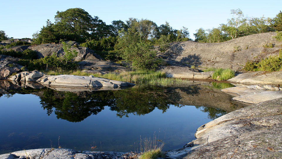 Fotograf: Naturvårdsverket Klippor i Nämndöskärgårdens nationalpark