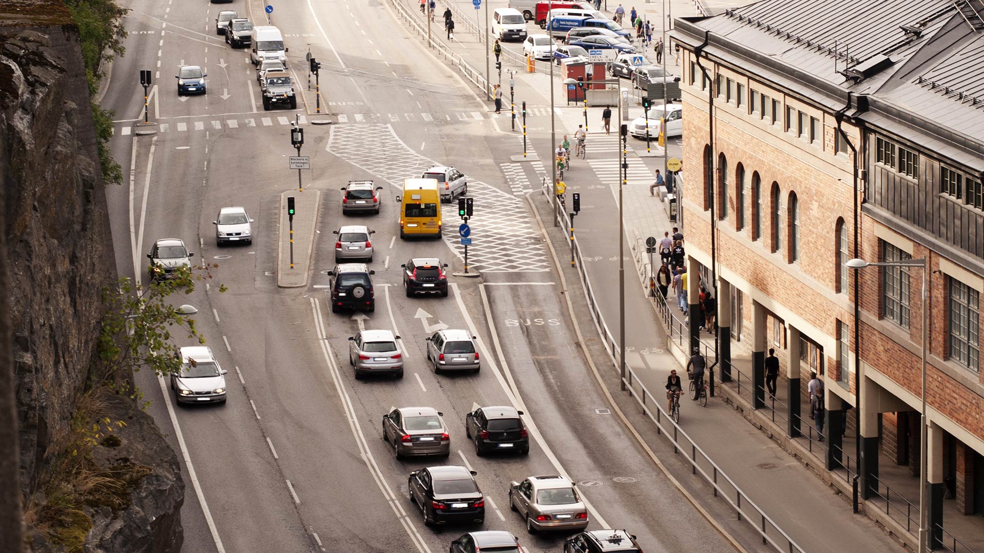 Trafikled i Stockholm