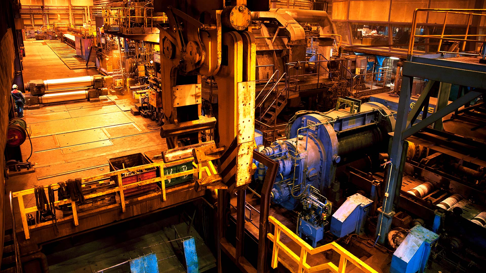 Arbete i Avesta stålverk