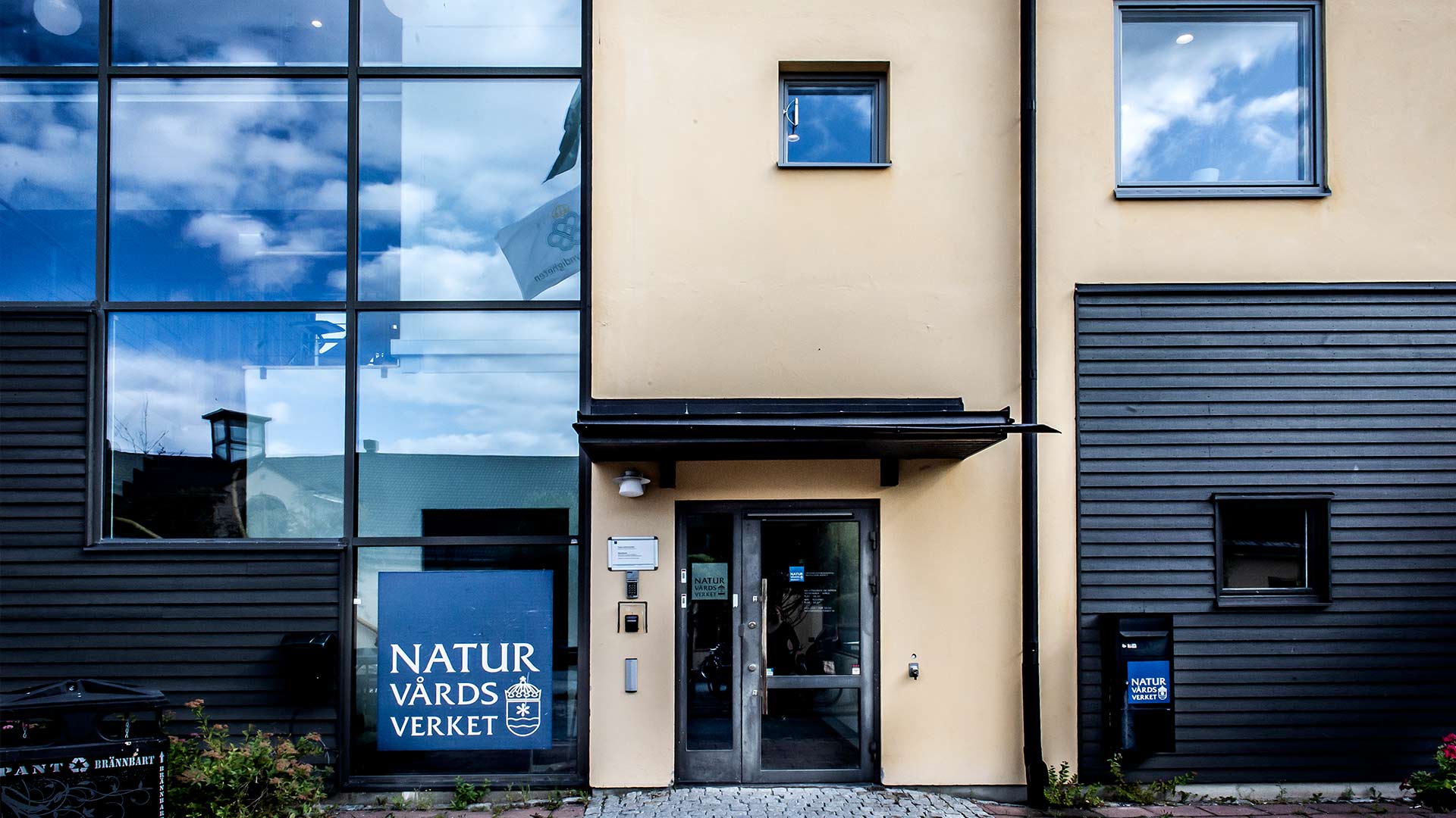 Entré till Naturvårdsverkets kontor i Östersund