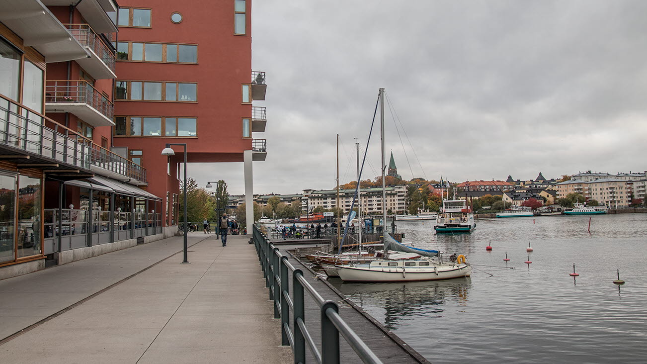 Sickla kanal, Hammarby Sjöstad.
